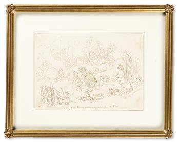 RICHARD DOYLE (1824-1883) The King of the Fairies receives a deputation from the Elves.